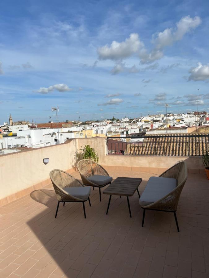Apartmán Casa De La Columna, Triana Sevilla Exteriér fotografie