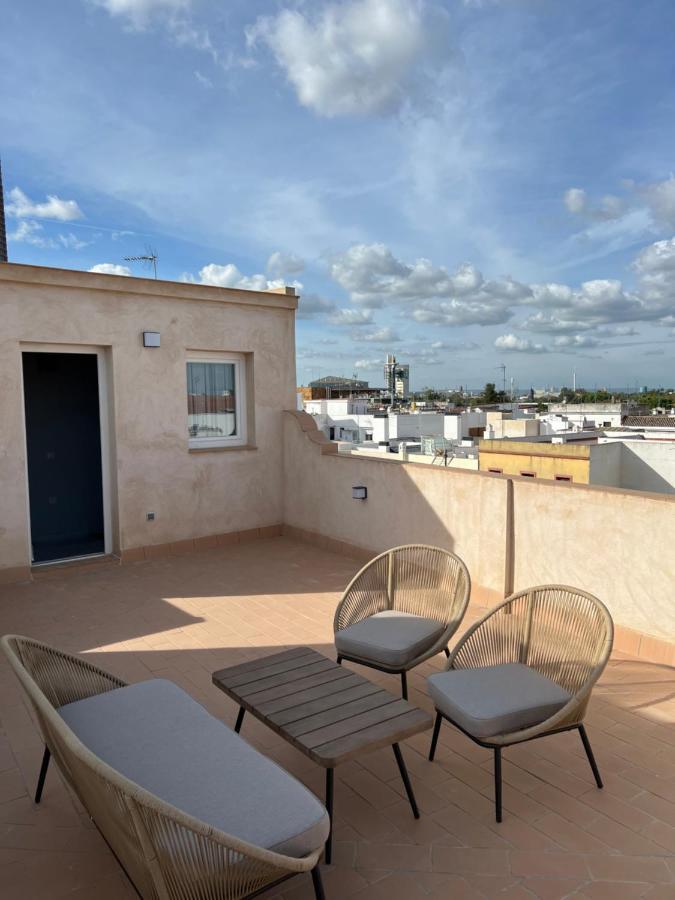 Apartmán Casa De La Columna, Triana Sevilla Exteriér fotografie